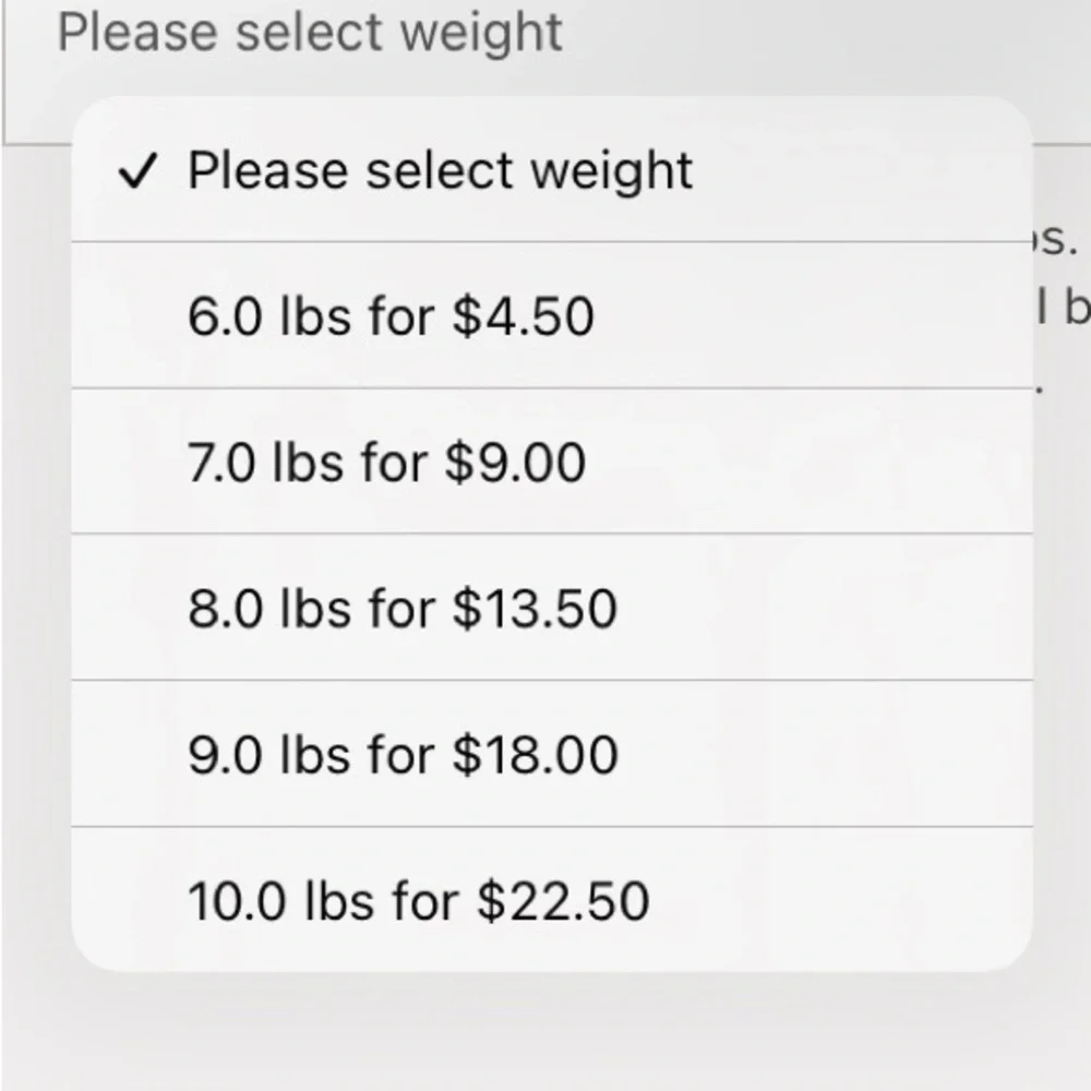 Additional Postage: Bundles Over 5lbs - Picture 3 of 3